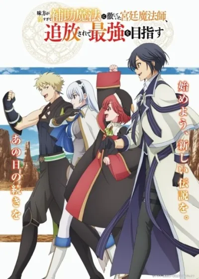 Mikata ga Yowasugite Hojo Mahou ni Tesshiteita Kyuutei Mahoushi, Tsuihou Sarete Saikyou wo Mezasu izle